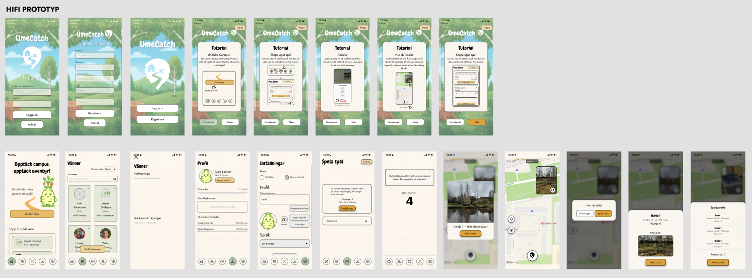 Umecatch design process